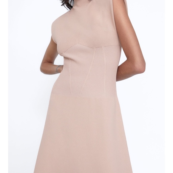Zara | Dresses | Zara Shoulder Pad Knit 